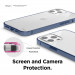 Elago Hybrid Case - хибриден удароустойчив кейс за iPhone 12 Pro Max (тъмносин) 5