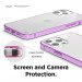 Elago Hybrid Case - хибриден удароустойчив кейс за iPhone 12 Pro Max (лилав) 5
