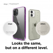 Elago Hybrid Case - хибриден удароустойчив кейс за iPhone 12 Pro Max (лилав) 5