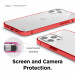 Elago Hybrid Case - хибриден удароустойчив кейс за iPhone 12 Pro Max (червен) 5