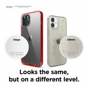 Elago Hybrid Case - хибриден удароустойчив кейс за iPhone 12 Pro Max (червен) 5