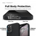 Elago Soft Silicone Case - силиконов (TPU) калъф за iPhone 12 Pro Max (черен) 5