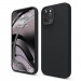 Elago Soft Silicone Case - силиконов (TPU) калъф за iPhone 12 Pro Max (черен) 1