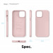 Elago Soft Silicone Case - силиконов (TPU) калъф за iPhone 12 Pro Max (розов) 8