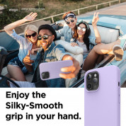 Elago Soft Silicone Case for iPhone 12 Pro Max (lavender) 5