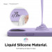 Elago Soft Silicone Case - силиконов (TPU) калъф за iPhone 12 Pro Max (лилав) 3