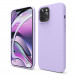 Elago Soft Silicone Case - силиконов (TPU) калъф за iPhone 12 Pro Max (лилав) 1