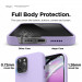 Elago Soft Silicone Case - силиконов (TPU) калъф за iPhone 12 Pro Max (лилав) 5