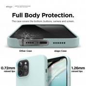 Elago Soft Silicone Case for iPhone 12 Pro Max (mint) 4