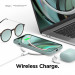 Elago Soft Silicone Case - силиконов (TPU) калъф за iPhone 12 Pro Max (зелен) 7