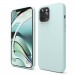 Elago Soft Silicone Case - силиконов (TPU) калъф за iPhone 12 Pro Max (зелен) 1