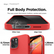 Elago Soft Silicone Case for iPhone 12 Pro Max (red) 4