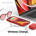 Elago Soft Silicone Case - силиконов (TPU) калъф за iPhone 12 Pro Max (червен) 7