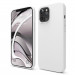 Elago Soft Silicone Case - силиконов (TPU) калъф за iPhone 12 Pro Max (бял) 1