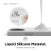 Elago Soft Silicone Case - силиконов (TPU) калъф за iPhone 12 Pro Max (бял) 3