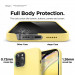 Elago Soft Silicone Case - силиконов (TPU) калъф за iPhone 12 Pro Max (жълт) 5
