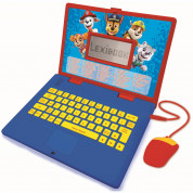 Lexibook Paw Patrol Bilingual Educational Laptop English and French - образователен детски лаптоп играчка със 124 дейности (английски и френски език)