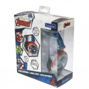 Lexibook Avengers Foldable Stereo Headphones with Volume Limiter (blue-red) 3