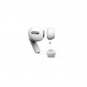Soft Silicone Earplug 4pcs for Apple Airpods Pro (Medium) (white)