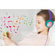 Lexibook Enchantimals Foldable Stereo Headphones with Volume Limiter (purple) 4