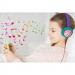 Lexibook Enchantimals Foldable Stereo Headphones - слушалки подходящи за деца (лилав) 5
