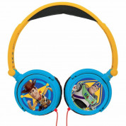 Lexibook Toy Story 4 Foldable Stereo Headphones with Volume Limiter (blue-yellow) 1