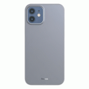 Baseus Wing case - тънък полипропиленов кейс (0.45 mm) за iPhone 12 mini (бял) 4