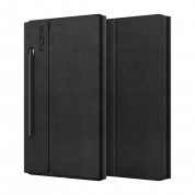 Incipio Faraday Folio Case - стилен кожен калъф и поставка за Samsung Galaxy Tab S7 (черен)