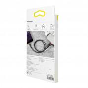 Baseus Cafule USB Lightning Cable (CALKLF-B19) - Lightning USB кабел за Apple устройства с Lightning порт (100 см) (черен-червен) 9