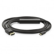 LMP USB-C to DisplayPort Cable - кабел за свързване от USB-C към DisplayPort (180 см) (черен)
