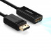 Ugreen DisplayPort Male to HDMI Female Adapter 1080p - адаптер мъжко DisplayPort към женско HDMI 1