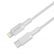 4smarts MFI RAPIDCord PD USB-C to Lightning Cable for Fast Charging iPhone 8/8 Plus/X and iPad (white) 1