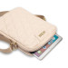 Guess Quilted Tablet Bag 10 - дизайнерска чанта с презрамка таблети до 10 инча (розово злато) 4