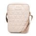 Guess Quilted Tablet Bag 10 - дизайнерска чанта с презрамка таблети до 10 инча (розово злато) 1