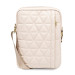 Guess Quilted Tablet Bag 10 - дизайнерска чанта с презрамка таблети до 10 инча (розово злато) 3
