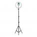 Ring Lamp 26 cm LED Light with Tripod - универсален трипод с LED светлина за смартфони (26 см) (черен) 1
