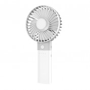 Platinet Rechargeable Pocket Fan - настолен вентилатор с презареждаема батерия (бял)  1