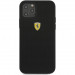 Ferrari On Track Perforated Leather Hard Case - кожен кейс за iPhone 12, iPhone 12 Pro (черен) 2