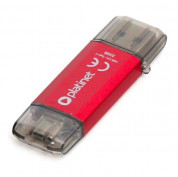 Platinet Pendrive USB-C 3.0 32GB - флаш памет с USB-C порт 32GB (червен) 1