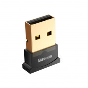 Baseus USB Mini Bluetooth 4.0 Adapter - bluetooth адаптер за компютри и лаптопи (черен)