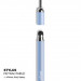 Elago Stylus Retractable Pen - писалка за iPhone, iPad, Samsung и капацитивни дисплеи (син) 3