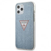 Guess Jeans Case for iPhone 12 Pro Max (blue)