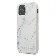 Guess Marble Case for iPhone 12 Pro Max (white)