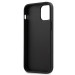 Guess Saffiano Leather Hard Case - дизайнерски кожен кейс за iPhone 12 mini (златист) 5