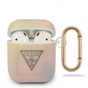 Guess Airpods Silicone Case Tie & Dye No.1 (pink)