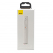 Baseus Orange Dot Wireless Presenter - безжично блутуут устройство за управление на вашите презентации (бял) 1