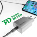 4smarts Wall Charger VoltPlug PD 20W - захранване за ел. мрежа с USB-C изход и Lightning към USB-C кабел за Apple устройства (бял) 8