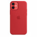 Apple iPhone Silicone Case with MagSafe - оригинален силиконов кейс за iPhone 12 mini с MagSafe (червен) 3