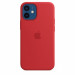 Apple iPhone Silicone Case with MagSafe - оригинален силиконов кейс за iPhone 12 mini с MagSafe (червен) 5