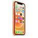 Apple iPhone Silicone Case with MagSafe - оригинален силиконов кейс за iPhone 12, iPhone 12 Pro с MagSafe (оранжев) 4